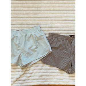 set of 2 Jadelynn Brooke running shorts size large